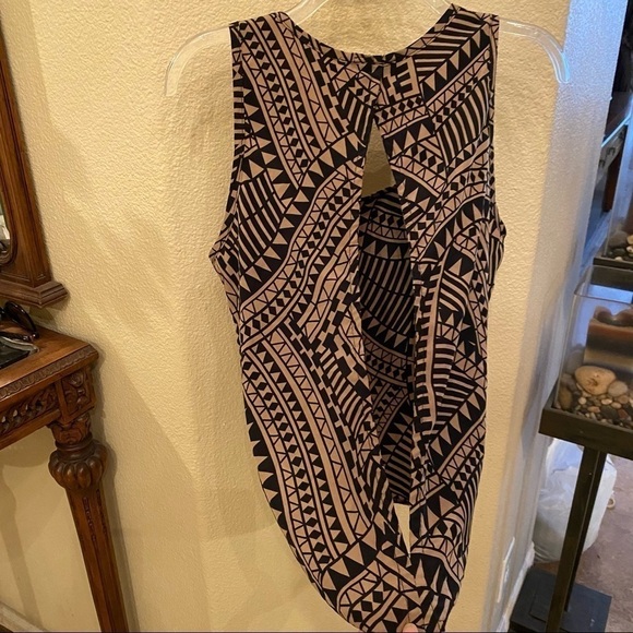 POETRY Pattern Open Back Tank Top - Picture 5 of 5